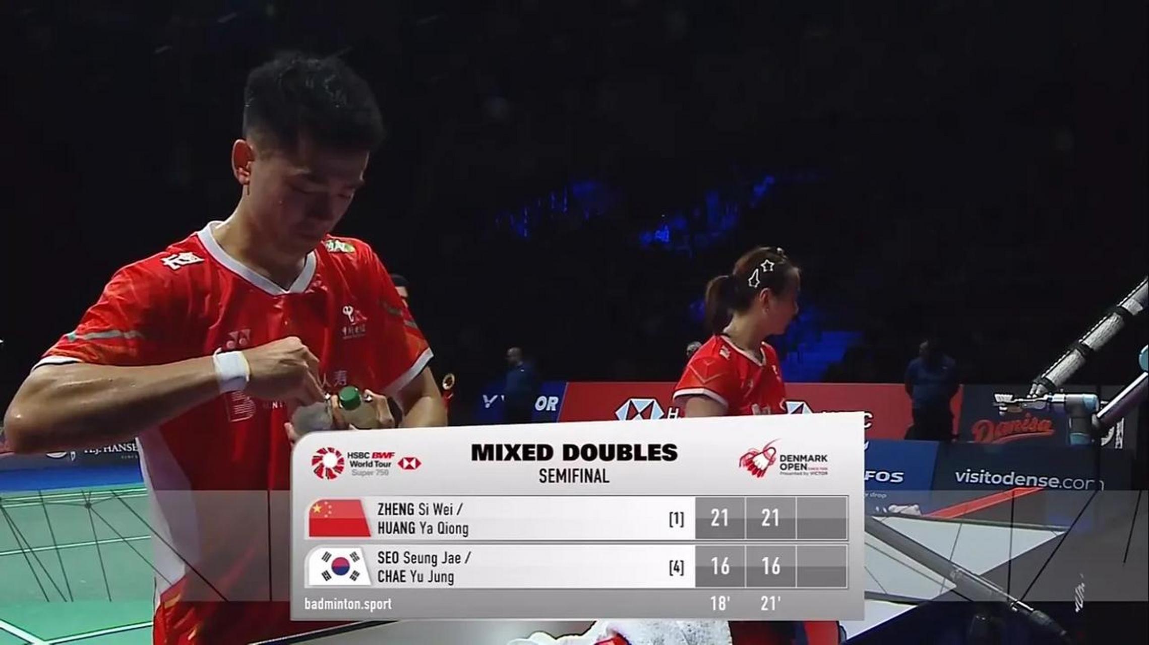 丹麦队完胜印度队，郑思维高光表现